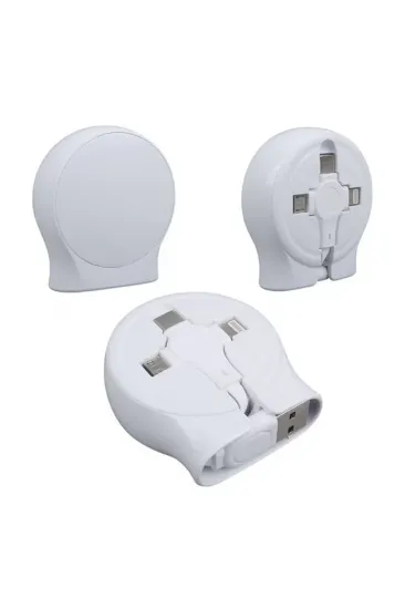 Powermaster Pm-27143 1 Metre Makaralı 3ın1 Şarj Kablosu (lightning - Type-c - Micro Usb) Powermaster Pm-27143 1 Metre Makaralı 3ın1 Şarj Kablosu (lightning - Type-c - Micro Usb)