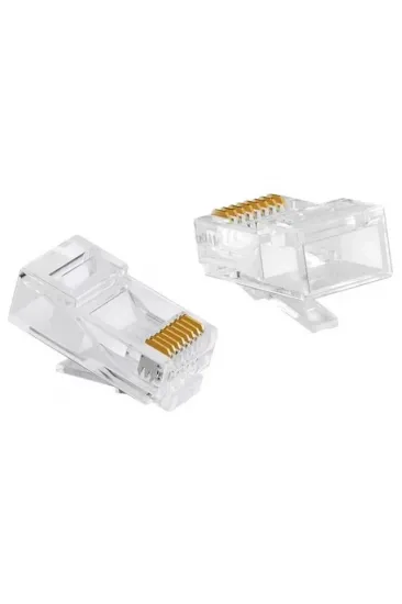 Rj 45 Cat6 Soket 8p/8c (100 Adet) Rj 45 Cat6 Soket 8p/8c (100 Adet)