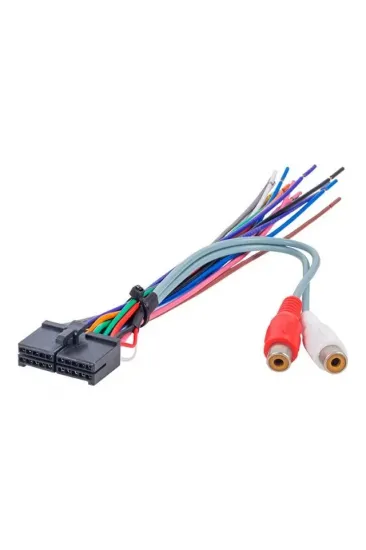 Fully G545 20 Pin Mp3-iso Dişi Oto Soket Ara Kablo Fully G545 20 Pin Mp3-iso Dişi Oto Soket Ara Kablo