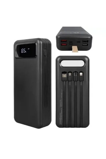 Powermaster K047-20 20000 Mah Dijital Göstergeli Powerbank Powermaster K047-20 20000 Mah Dijital Göstergeli Powerbank