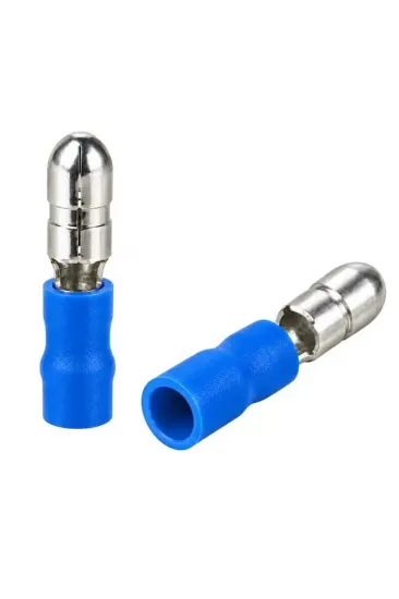 Powermaster Pm-39062 1,5-2,5mm2 Kesit 21,5x4x5,5mm Soket Mavi İzoleli Kablo Pabucu (100'lü Paket) Powermaster Pm-39062 1,5-2,5mm2 Kesit 21,5x4x5,5mm Soket Mavi İzoleli Kablo Pabucu (100'lü Paket)
