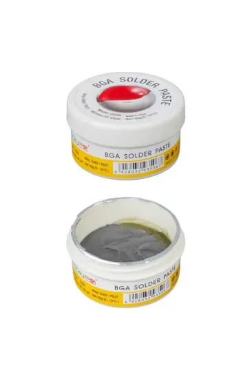 Baku Bk-050g 50 Gram Sıvı Krem Lehim - Bga İşlemleri İçin Profesyonel Kalite, 25-45 Mikron Baku Bk-050g 50 Gram Sıvı Krem Lehim - Bga İşlemleri İçin Profesyonel Kalite, 25-45 Mikron