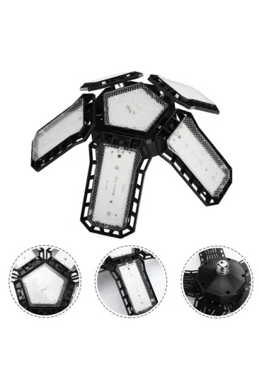 Ledx Ayarlanabilir Açılı 5 Kanatlı 148 Smd Ledli Galaxy Projektör Işığı 60w 6600 Lumen E27 32cm Çap Ledx Ayarlanabilir Açılı 5 Kanatlı 148 Smd Ledli Galaxy Projektör Işığı 60w 6600 Lumen E27 32cm Çap
