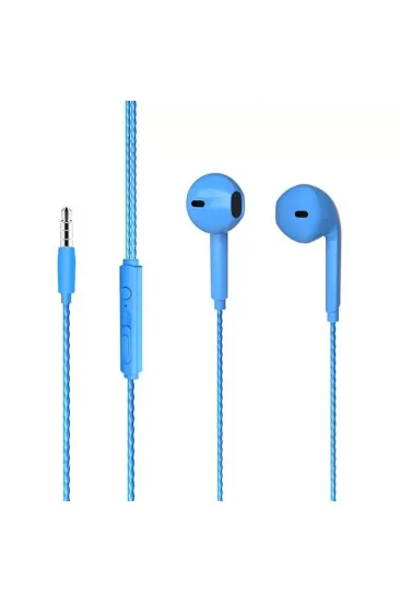 Lenovo Lecoo Eh104bl 3.5 Mm Jacklı Kablolu Kulak İçi Mikrofonlu Kulaklık Mavi Lenovo Lecoo Eh104bl 3.5 Mm Jacklı Kablolu Kulak İçi Mikrofonlu Kulaklık Mavi