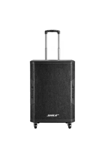 Shile Sl-7 2 El Mikrofonlu Kumandalı Usb+sd+bluetooth Seyyar Profesyonel Taşınabilir Sütun Tipi Ses Sistemi