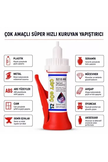 Powermaster Pm-29676 Yağ Bazlı Jel Tipi Süper Hızlı Çok Amaçlı Güçlü Yapıştırıcı Powermaster Pm-29676 Yağ Bazlı Jel Tipi Süper Hızlı Çok Amaçlı Güçlü Yapıştırıcı