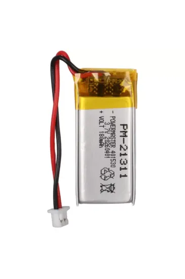Powermaster 401530 3.7 Volt 180 Mah Lityum Polimer Pil Powermaster 401530 3.7 Volt 180 Mah Lityum Polimer Pil