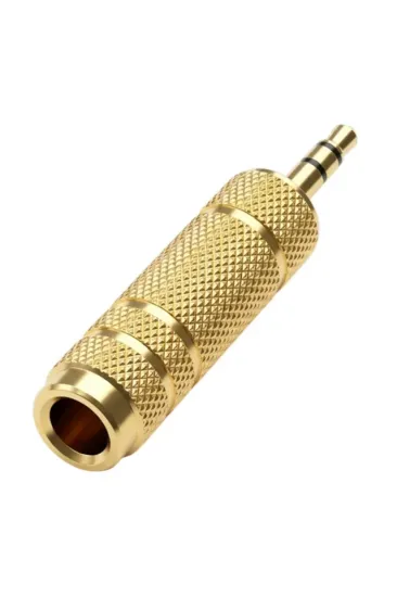Powermaster Pm-29964 3.5 Mm Stereo Erkek-1 Dişi 6.3 Mm Metal Jack (6.3 Mm-3.5mm Çevirici) Powermaster Pm-29964 3.5 Mm Stereo Erkek-1 Dişi 6.3 Mm Metal Jack (6.3 Mm-3.5mm Çevirici)
