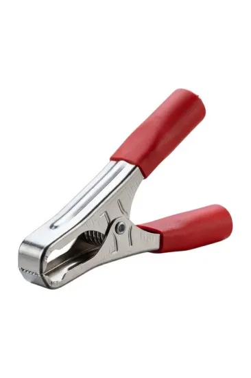Powermaster Pm09-1044 Büyük 100mm Krokodil Akü Maşası Kırmızı Powermaster Pm09-1044 Büyük 100mm Krokodil Akü Maşası Kırmızı