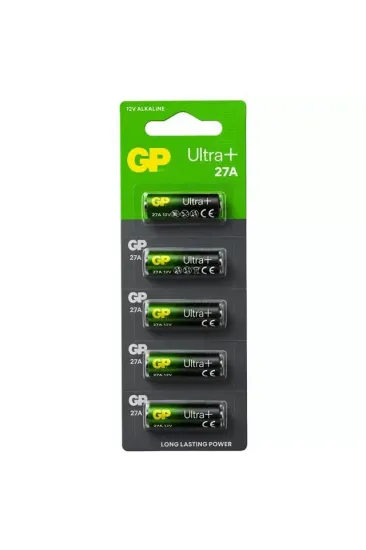 Gp 27a 12v İnce Alarm Pili (5'li Paket) Gp 27a 12v İnce Alarm Pili (5'li Paket)