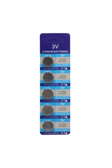 Powermaster Pm-9536 Cr2025 3 Volt Lityum Para Pil (5'lı Paket) Powermaster Pm-9536 Cr2025 3 Volt Lityum Para Pil (5'lı Paket)