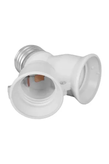 Ledx Dy-101 E27 Duy Çoğaltıcı (tek Duydan Çift E27 Lamba Bağlantısı) Ledx Dy-101 E27 Duy Çoğaltıcı (tek Duydan Çift E27 Lamba Bağlantısı)