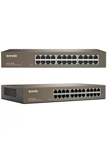 Tenda Teg1024d 24 Port Gigabit Rackmount Switch