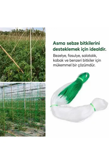 Sunup Sn-38879 Bitki Tırmanma Ağı 1.5x100 M Sunup Sn-38879 Bitki Tırmanma Ağı 1.5x100 M