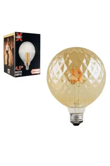 Ledx Gds-95 Kırılmaz Gövde 4,5 Watt Rustik Ampul Ledx Gds-95 Kırılmaz Gövde 4,5 Watt Rustik Ampul