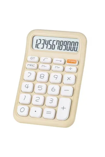 Powermaster Pm-25408 Krem Renk Beyaz Tuş 12 haneli hesap Makinesi Powermaster Pm-25408 Krem Renk Beyaz Tuş 12 haneli hesap Makinesi