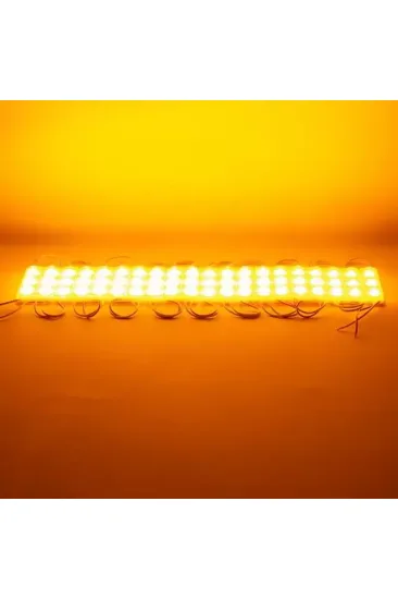 Powermaster 12 Volt 1.5 Watt Sarı 2835 69 X 16 Mm Ip65 160 – 180 Lümen 160 Derece Modül Led