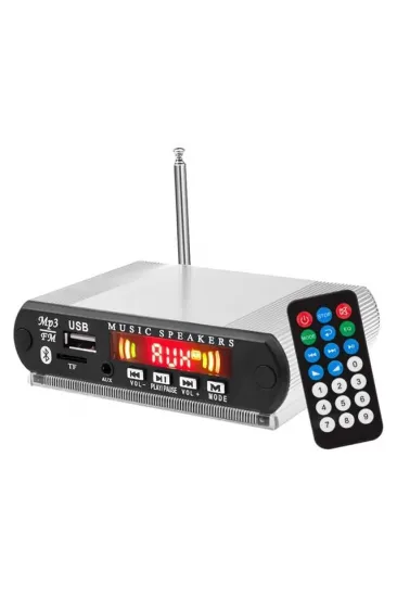 Magicvoice Usb-sd-mmc-aux-bluetooth Kumandalı Oto Teyp Çevirici (kasalı Model)