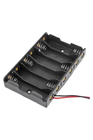 Powermaster Yan Yana 6'lı Aa Pil Yuvası (ıc-234b) Powermaster Yan Yana 6'lı Aa Pil Yuvası (ıc-234b)