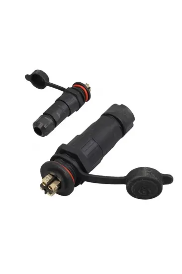 Ic-266m 16mm Su Geçirmez Konnektor Şase Seyyar Takım 4 Pin Ic-266m 16mm Su Geçirmez Konnektor Şase Seyyar Takım 4 Pin