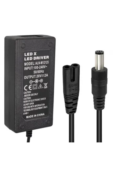 Powermaster Pm-31056 20 Volt - 2 Amper 5.5*2.5 Mm Uçlu Adaptör (lenovo Ibm Notebook) Powermaster Pm-31056 20 Volt - 2 Amper 5.5*2.5 Mm Uçlu Adaptör (lenovo Ibm Notebook)