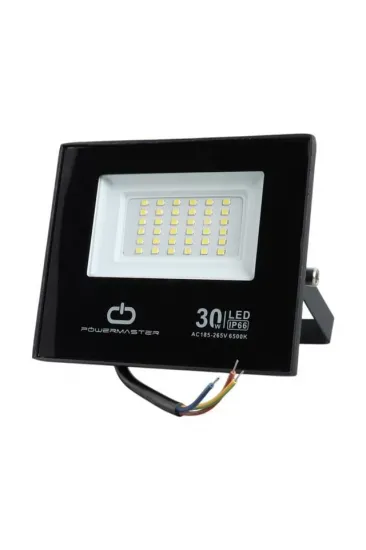 Powermaster Pm-22585 30 Watt - 220 Volt 6500k Ip66 150* Işık Açısı Siyah Slim Kasa Led Projektör Powermaster Pm-22585 30 Watt - 220 Volt 6500k Ip66 150* Işık Açısı Siyah Slim Kasa Led Projektör