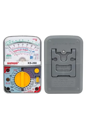 Sunwa Ks-268 Analog Multimetre Ölçü Aleti Sunwa Ks-268 Analog Multimetre Ölçü Aleti