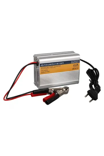 Powermaster Ma-1210a 12 Volt - 10 Amper Akıllı Hızlı Akü Şarj Cihazı Analog Amper Göstergeli Powermaster Ma-1210a 12 Volt - 10 Amper Akıllı Hızlı Akü Şarj Cihazı Analog Amper Göstergeli