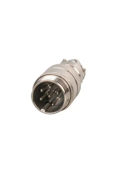 Mayk Gx16-6 Pinli Metal Erkek Konnektör (m16 - 16mm) Mayk Gx16-6 Pinli Metal Erkek Konnektör (m16 - 16mm)