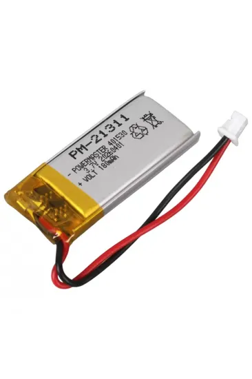 Powermaster 401530 3.7 Volt 180 Mah Lityum Polimer Pil Powermaster 401530 3.7 Volt 180 Mah Lityum Polimer Pil