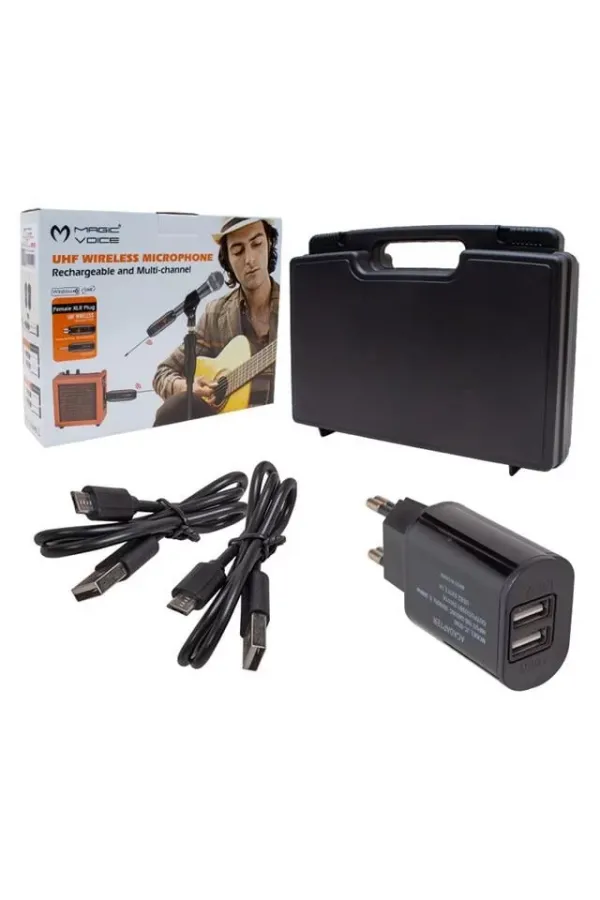 Magicvoice Uhf Gitar Tip Kablosuz Mikrofon Mv-19585
