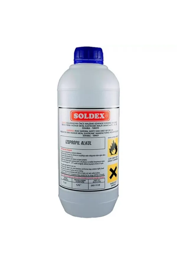 Soldex Izopropil 1 Lt. Alkol Soldex Izopropil 1 Lt. Alkol
