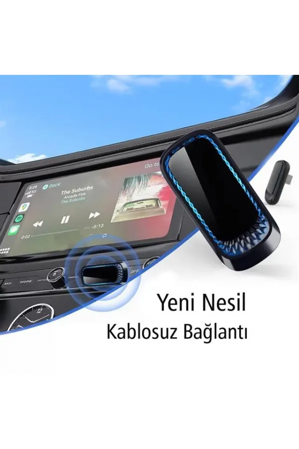 Powermaster Pm-24508 Wireless Kablosuz Apple İphone Carplay Ekran Yansıtma (versiyon 4.0) Powermaster Pm-24508 Wireless Kablosuz Apple İphone Carplay Ekran Yansıtma (versiyon 4.0)