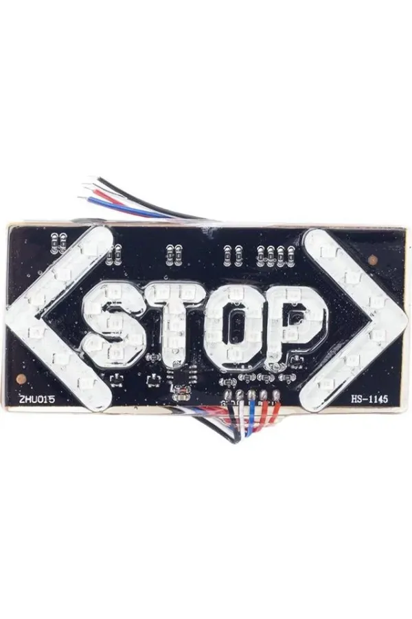 Elektrikli İşaret Cihazı Oklu Stop Küçük Elektrikli İşaret Cihazı Oklu Stop Küçük