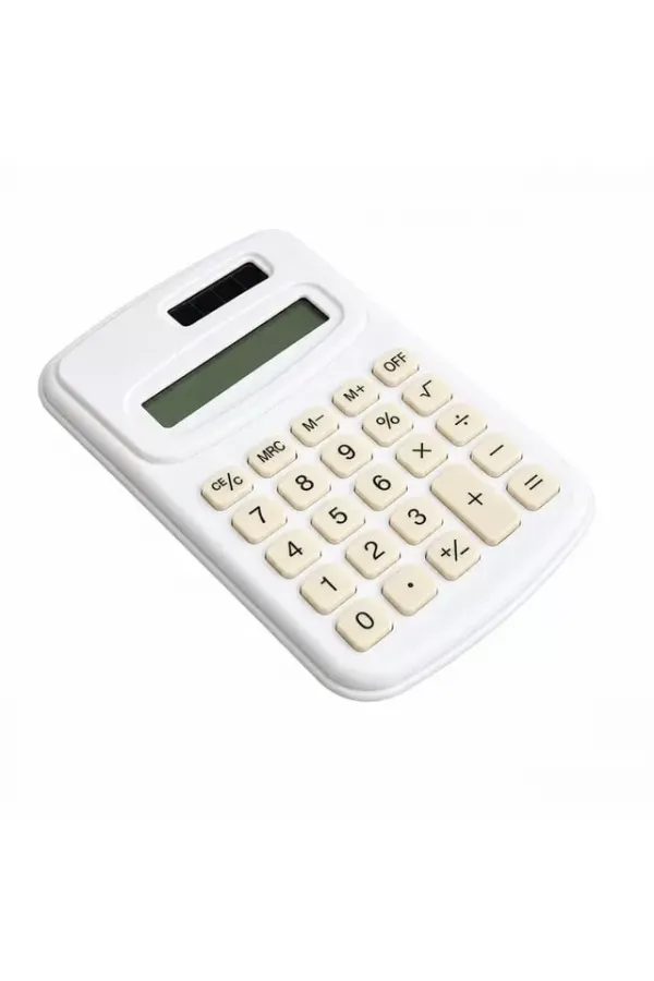 Powermaster Pm-25423 Beyaz Mini Hesap Makinesi