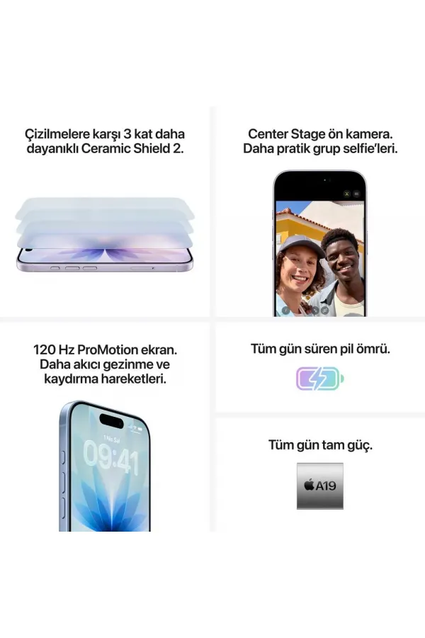 APPLE iPhone 17 512 GB Akıllı Telefon Beyaz